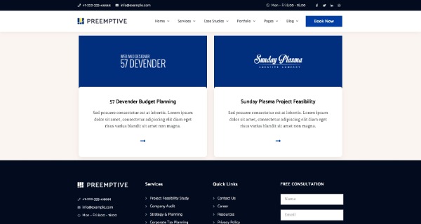 Preemptive - Business Finance Elementor Şablon Kiti Preemptive - Business Finance Elementor Şablon Kiti