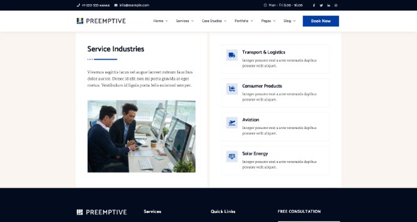 Preemptive - Business Finance Elementor Şablon Kiti Preemptive - Business Finance Elementor Şablon Kiti