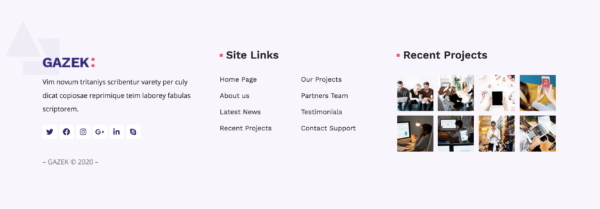 Gazek - Ajans Portföyü Elementor Şablon Kiti Gazek - Ajans Portföyü Elementor Şablon Kiti