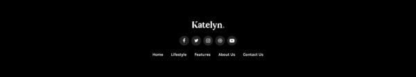 Katelyn - Modern Blog Şablon Kiti Katelyn - Modern Blog Şablon Kiti
