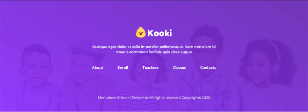 Kooki - Anaokulu Elementor Şablon Kiti Kooki - Anaokulu Elementor Şablon Kiti