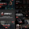 Gympact - Fitness Gym Elementor Şablon Kiti