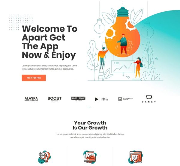 Softup - Saas Startup Elementor Şablonları
