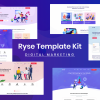 Ryse - Seo Dijital Pazarlama Elementor Şablon Kiti