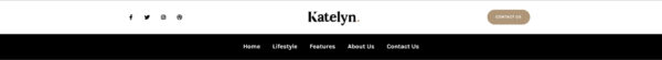 Katelyn - Modern Blog Şablon Kiti Katelyn - Modern Blog Şablon Kiti