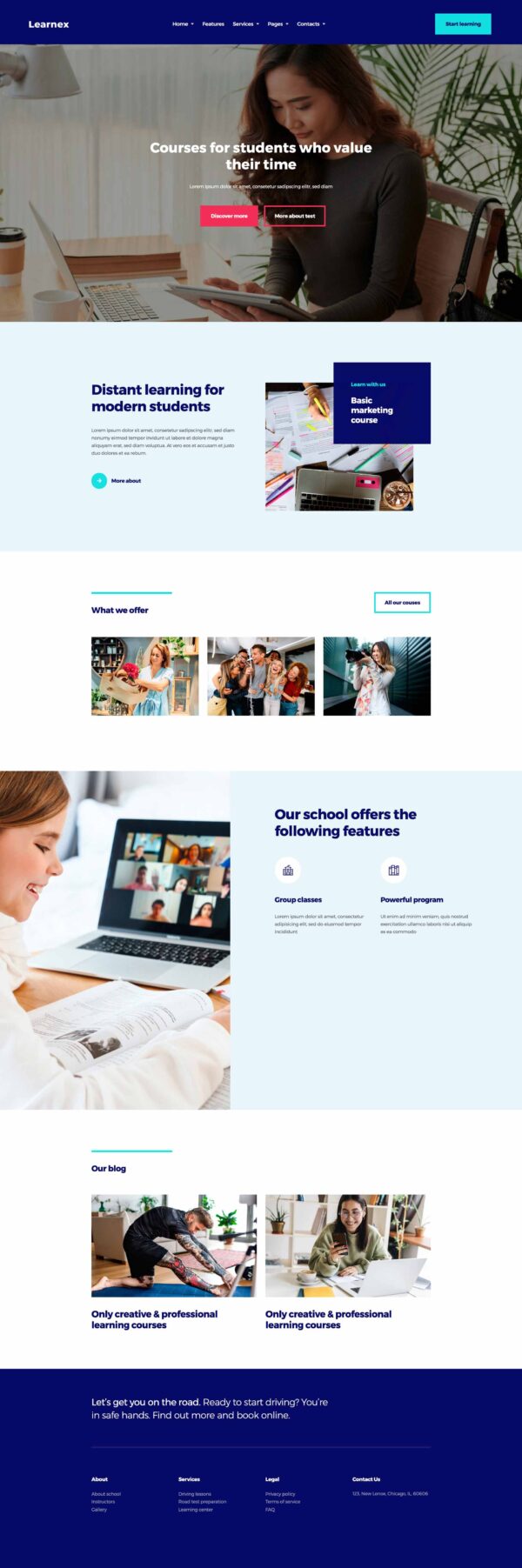Learnex - Uzaktan Eğitim Öğrenme Kursları Elemen Learnex - Uzaktan Eğitim Öğrenme Kursları Elemen