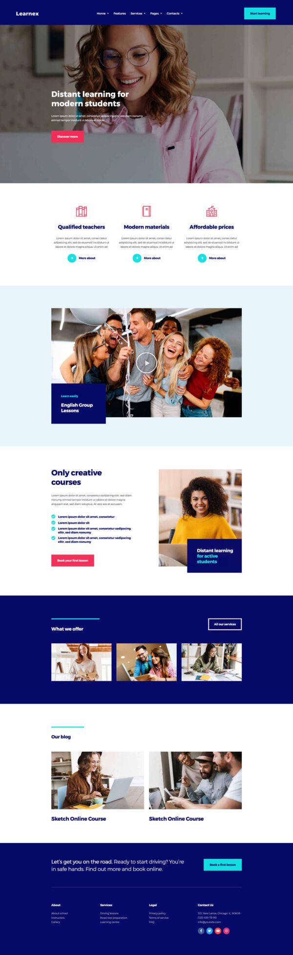 Learnex - Uzaktan Eğitim Öğrenme Kursları Elemen Learnex - Uzaktan Eğitim Öğrenme Kursları Elemen