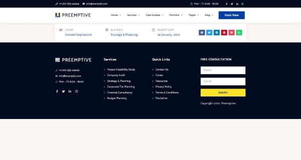 Preemptive - Business Finance Elementor Şablon Kiti Preemptive - Business Finance Elementor Şablon Kiti