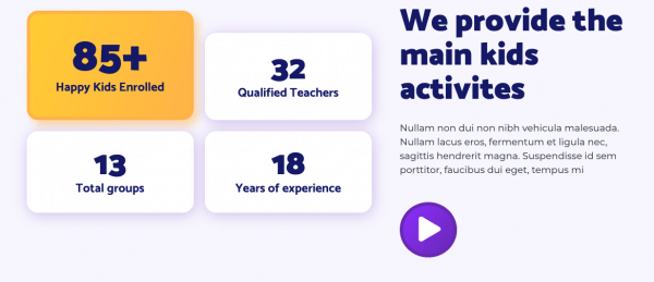 Kooki - Anaokulu Elementor Şablon Kiti Kooki - Anaokulu Elementor Şablon Kiti