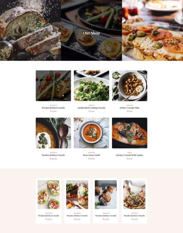 Especio - Food Blog Elementor Şablon Kiti Especio - Food Blog Elementor Şablon Kiti