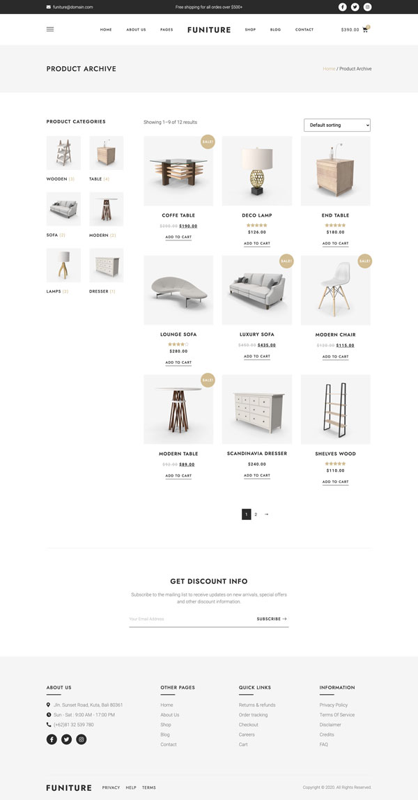 Funiture - Mobilya Dükkanı Woocommerce Elementor Temp Funiture - Mobilya Dükkanı Woocommerce Elementor Temp