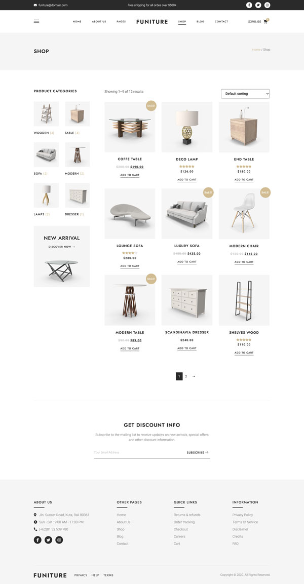 Funiture - Mobilya Dükkanı Woocommerce Elementor Temp Funiture - Mobilya Dükkanı Woocommerce Elementor Temp