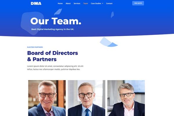 Dma - Dijital Pazarlama Ajansı Şablon Kiti Dma - Dijital Pazarlama Ajansı Şablon Kiti