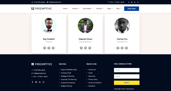 Preemptive - Business Finance Elementor Şablon Kiti Preemptive - Business Finance Elementor Şablon Kiti