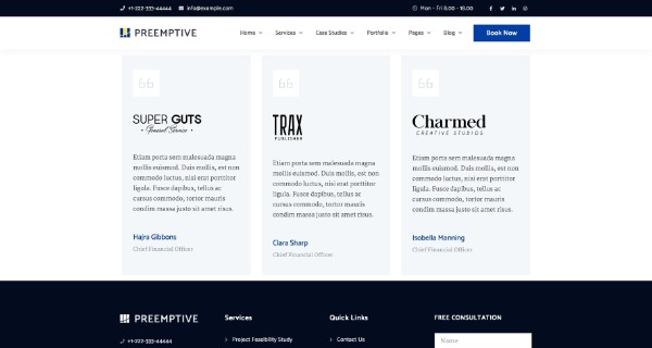 Preemptive - Business Finance Elementor Şablon Kiti Preemptive - Business Finance Elementor Şablon Kiti