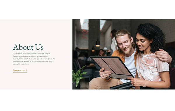 The - Restaurant Elementor Şablon Kiti