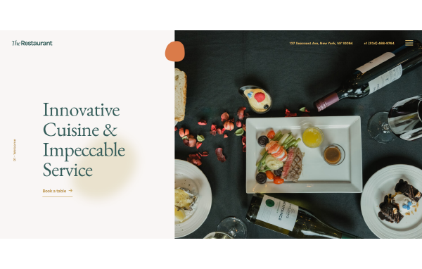 The - Restaurant Elementor Şablon Kiti