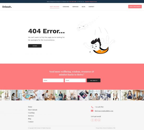 Unleash - Hayat Koçu Şablonu Ki Unleash - Hayat Koçu Şablonu Ki