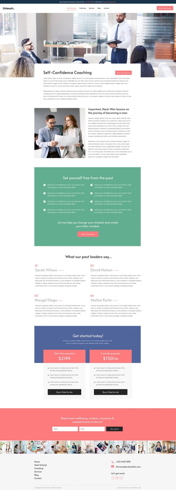 Unleash - Hayat Koçu Şablonu Ki Unleash - Hayat Koçu Şablonu Ki