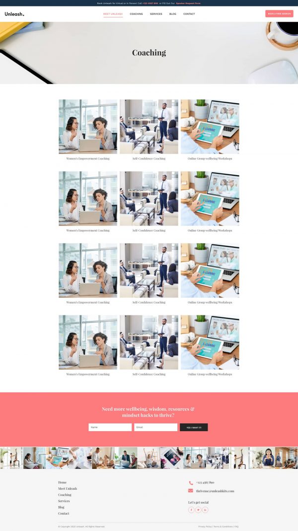 Unleash - Hayat Koçu Şablonu Ki Unleash - Hayat Koçu Şablonu Ki