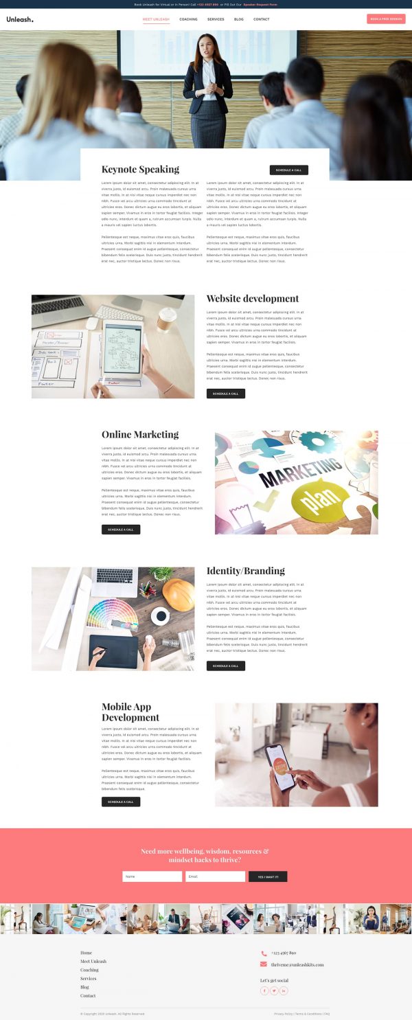 Unleash - Hayat Koçu Şablonu Ki Unleash - Hayat Koçu Şablonu Ki